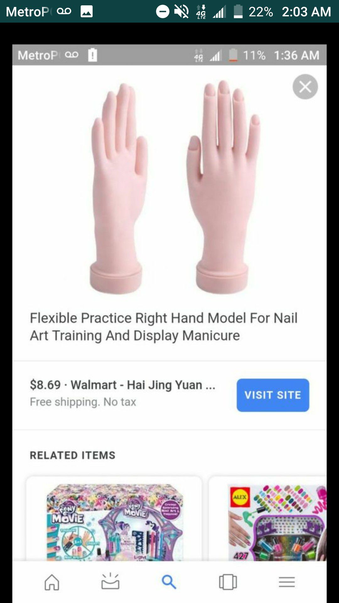 Manicure hand