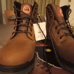 Brand New Steel Toe Brahma Combustible Work Boots