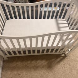 Crib and crib mattress for sale