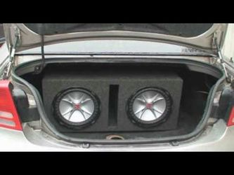 2 12 inch kicker car in ported box...obo...trade!