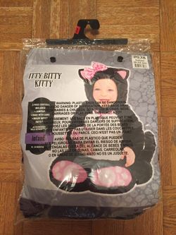 Infant Itty Bitty Kitty Costume