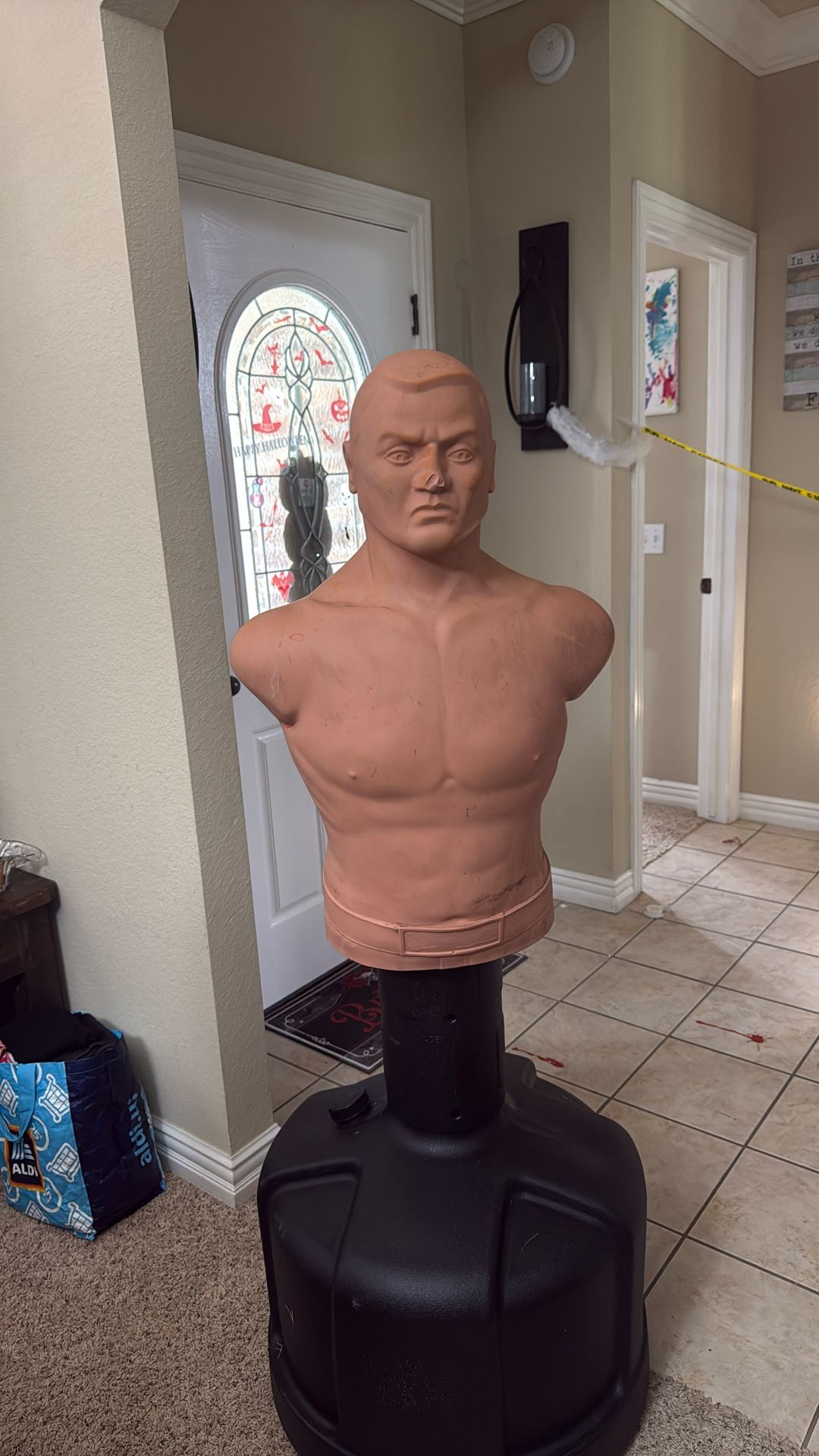 Bob Punching Dummy