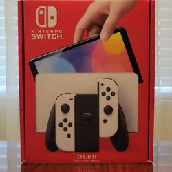Brand New Sealed Nintendo Switch - OLED Model w / White Joy-Con