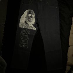 Skysdalimit Navy -White Benji Denim Jeans