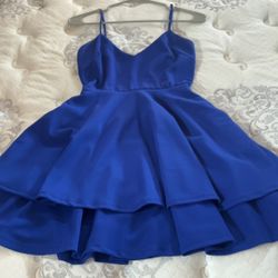 Blue Mini Dress