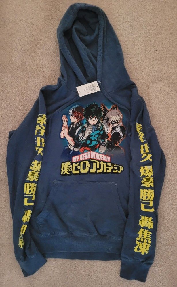 Hot Topic My Hero Academia Deku Todoroki Bakugou Hoodie