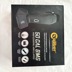 Caliber Pro - .50 Cal BMG Clipper - Professional Cordless Magnetic Motor Clippers - Quiet Operation Trimmer - Rechargeable Powerful Battery - Easy Zer