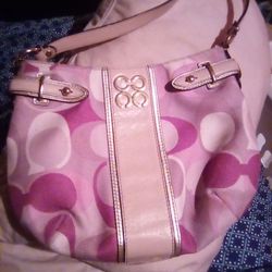 Small Pink Coach Bag