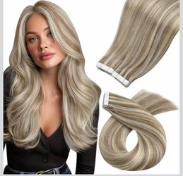 20 inches 50 gr remy human hair tape extensions