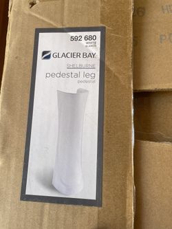 White Pedestal leg