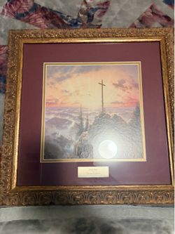 Thomas kinkade  home interior frame