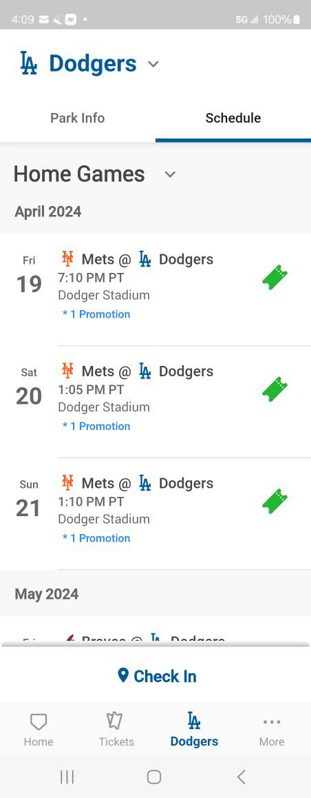 Dodgers Season Tickets 2024