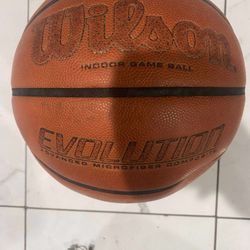 Wilson Evolution Indoor Basketball – Official Size 29.5 | Size 7 | USA