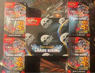 Pokémon Chaos Rising // Booster Box (1) //  Bundles (4)