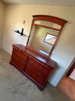 Vintage Dresser with Mirror