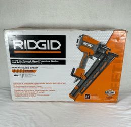 RIDGID R350RHF 3-1/2 in Round-Head Framing Nailer Pneumatic Magnesium Housing
