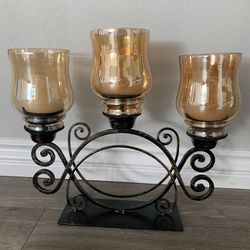 3 Piece Candle Holder