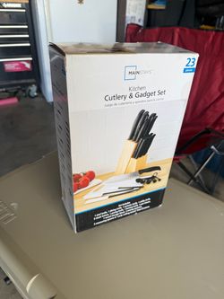 Mainstays 23-Piece Kitchen Cutlery & Gadget Set
