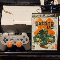 Playstation 2 Slim Complete With Game