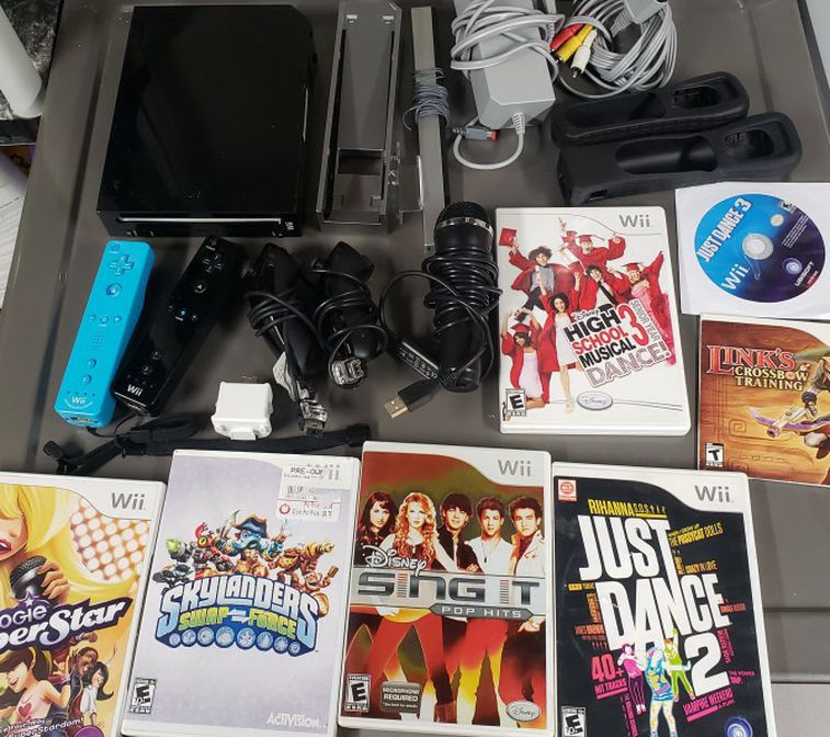 Nintendo Wii With Games