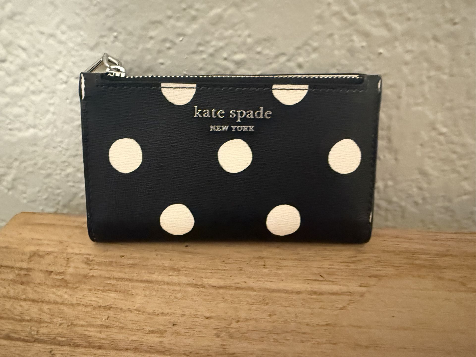 Kate Spade Morgan Sunshine Dot Small Slim Bifold Wallet
