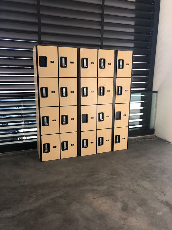 Stackable gym lockers/cubbies AS IS for Sale in Miami Beach, FL OfferUp