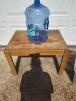 Small Solid Wood Entrance Table