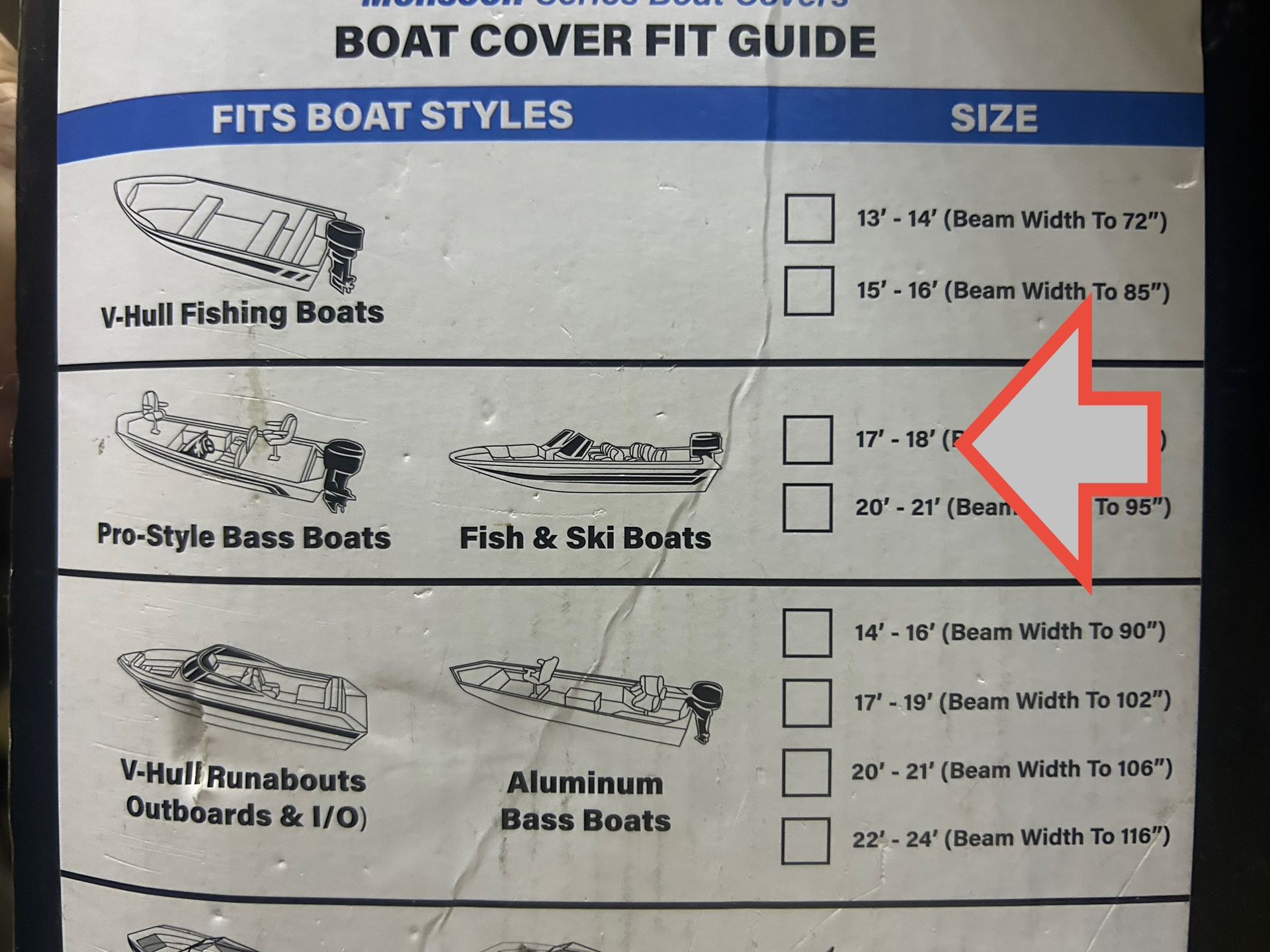 Wake boat cover FISHING & SKI BOAT COVER