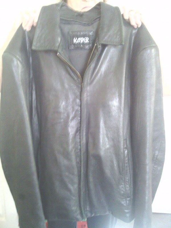 Men S Kasper Black Leather Jacket For In Mount Juliet Tn Offerup