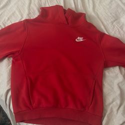 Red Nike Hoodie 