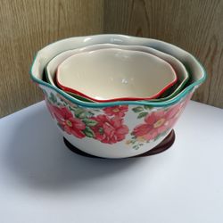 Pioneer Women Nesting Serving Bowls