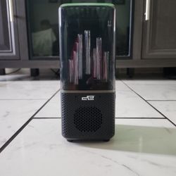 Speaker And A Led Light Mixed Toghther 