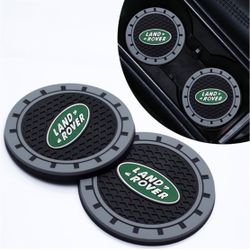 2 Pieces Auto Cup Holder Coasters Set 