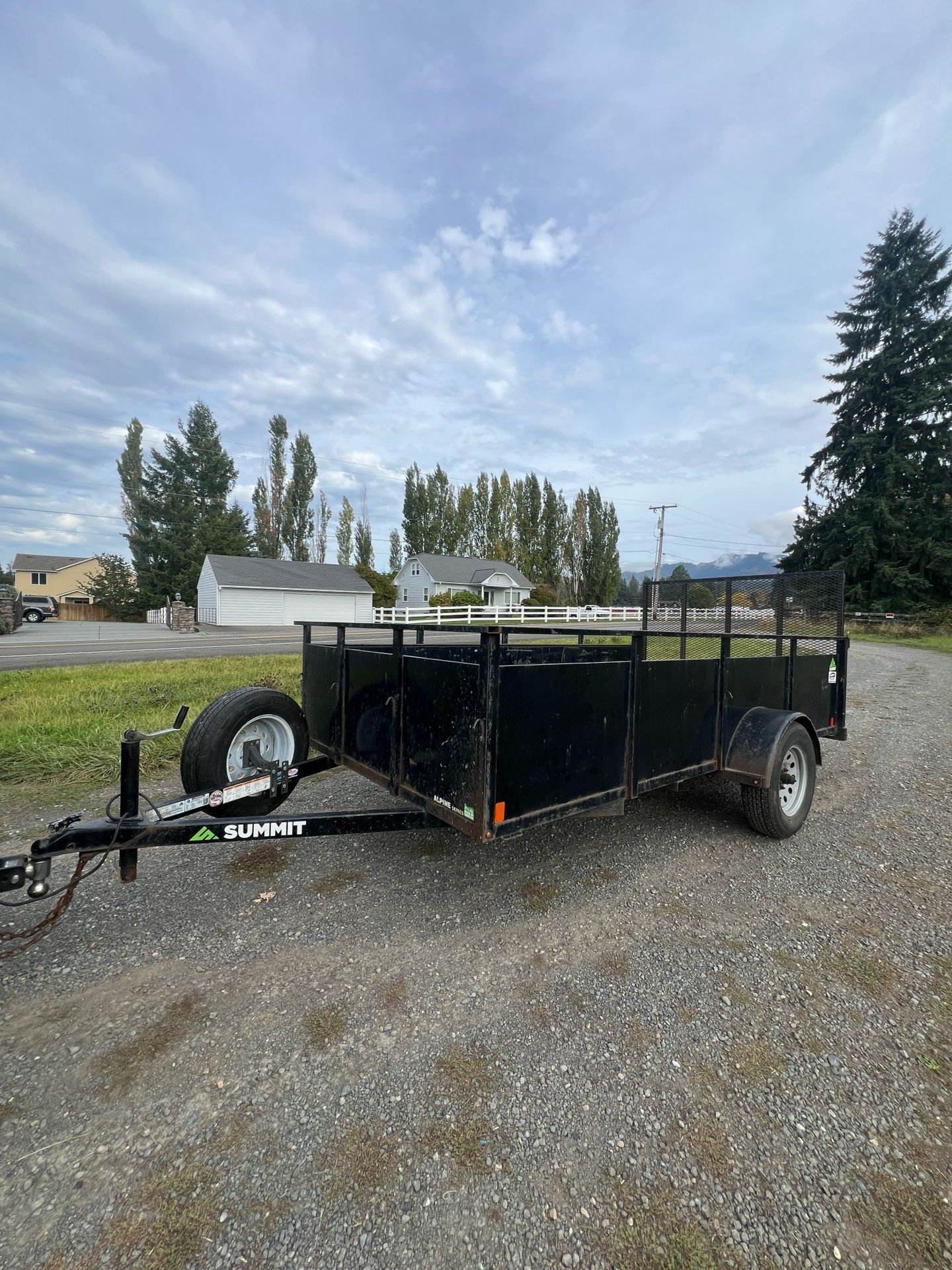 2019 Summit 6 x 12 Utility Trailer
