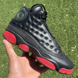 Sz 6y Bred 13s Jordna Retro $100 FIRM NO TRADES 