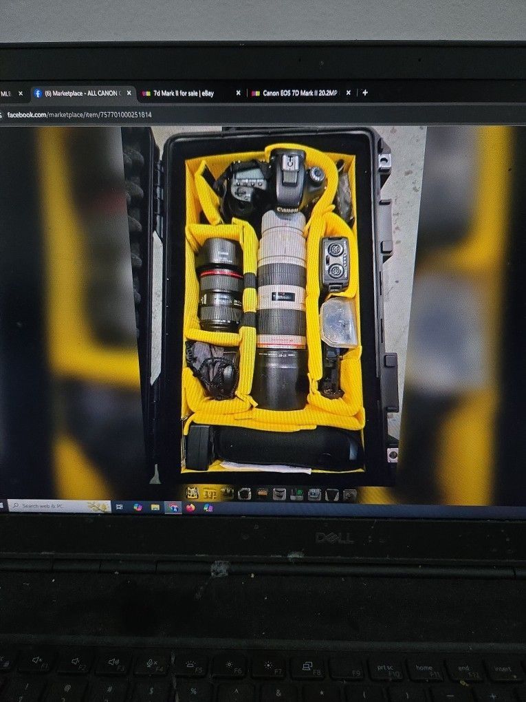 COMPLETE CANON PRO PHOTOGRAPHY PACKAGE 7D 70-200 24-70 600EX