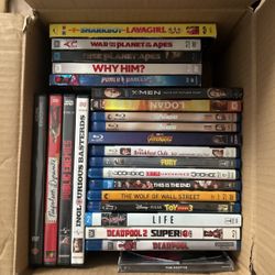 movies (dvds/blurays)