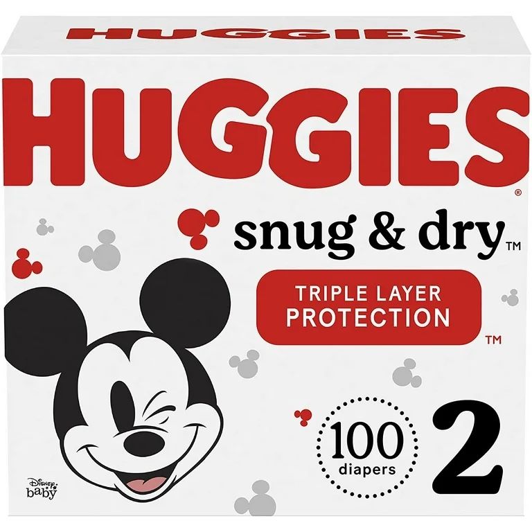 Huggies Snug And Dry - Size 2 - 100ct