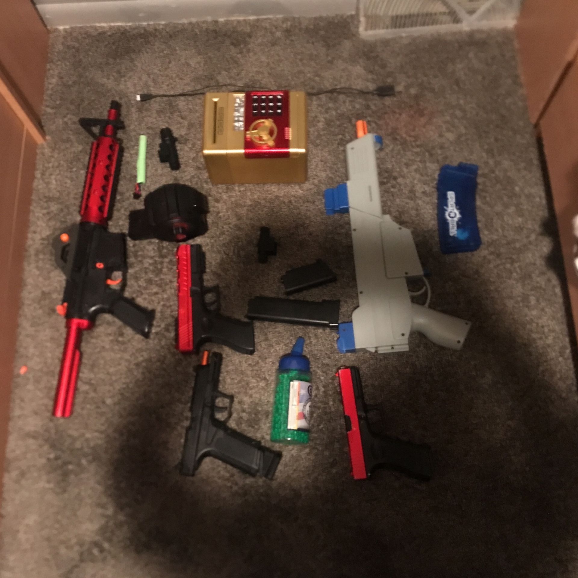Bebe guns in jail blasters