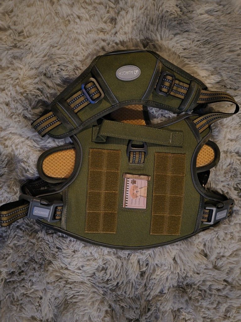 Auroth No Pull Dog Harness for Large Dogs, Adjustable No Choke Pet Vest