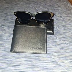 Wallet and glasses brand new