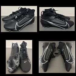 Nike Vapor Edge Pro 360 2 Mens Football Cleats Blk Sz 13.5 NEW NO BOX!