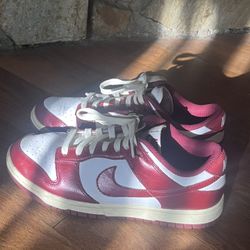 Vintage Red Nike Sb Dunks / Unisex Size Size 8.5 Womens 7 Men