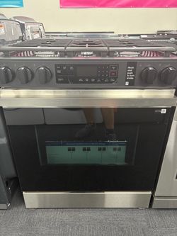 Samsung Gas Range $49 Down