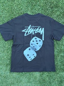 Stussy Fuzzy Dice Graphic T-Shirt brand new sizes: S,M,L