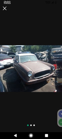 1959 mass of project car it's pretty much all there