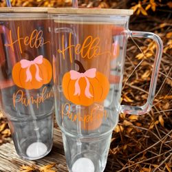Fall Pumpkin Cups