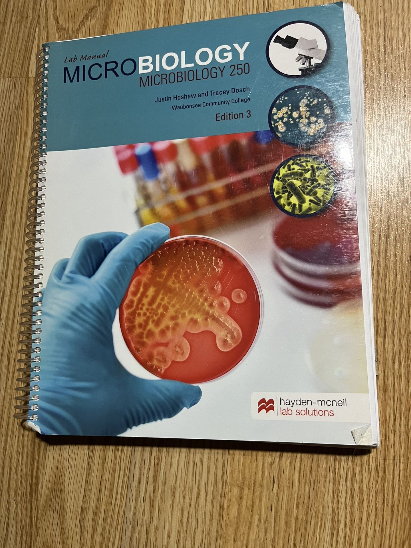 Microbiology 250 Lab Manual