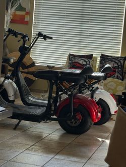 Electric Fat Tire Scooter Trike