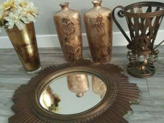 Mirror And Vases